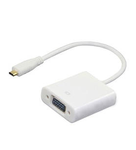 HYTECH HY-MHVS25 mHDMI-VGA Çevirici Adaptör