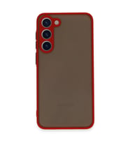 Galaxy S23 Kılıf Montreal Kapak - Kırmızı