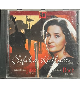 (Müzik CD'sidir Plak Değildir) CD Şefika Kutluer Flute Volume.1 CD