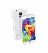 Cellular Line Galaxy S5 ile Uyumlu Shocking Silikon Kılıf Beyaz SHCKGALS5W