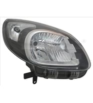 Renault Kangoo Ön Far Elektrikli Siyah Sağ 2012-  (Oem No:  260103948R)