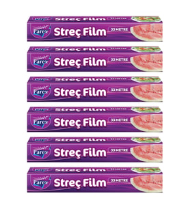 Streç Film 33 Mt Altılı Paket