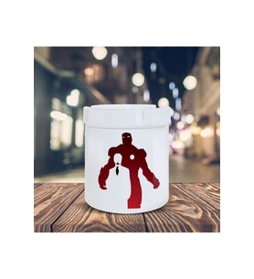 Tony Stark Baskılı İron Man Küllük K-16