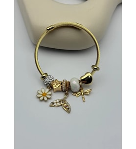 Çelik Gold Pandora Bileklik - 25-blk284 (Silver)