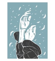 Siyah Kuğu Fanart Bts Tablo Ahşap Poster Dekoratif Kod2312