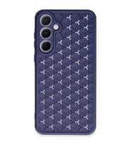 Samsung Galaxy A55 5g Kılıf Petek Silikon Kapak - Lacivert