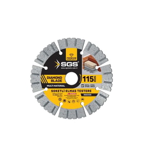SGS SOKETLİ ELMAS TESTERE MULTI-MATERIAL 115mm SGS2335