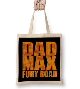 Fathers Day Best Dad Ever Bez Çanta Uzun Saplı
