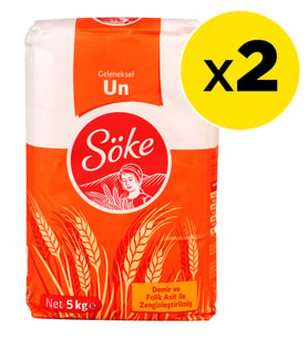 Söke Un 5 kg x 2 Adet