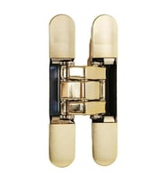 Gizli Ayarlı Kapı Menteşesi Parlak Pirinç 160*28 Mm