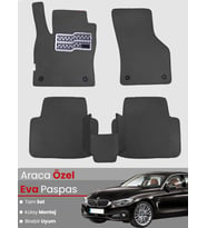 BMW 4 SERİSİ F36 GRANCOUPE (2014-2020) Uyumlu EVA Paspas Tam Set–Araca Özel,Su Geçirmez