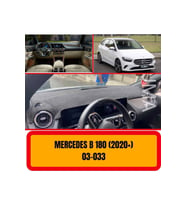 Mercedes B180 2020 Ön Örtüsü Göğüs Panel Torpido Koruma Koruyucu Kılıfı Halısı Yedek Parça