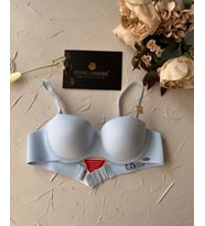 Billie İthal Lazer Kesim İz Belli Etmeyen Balenli Desteksiz Kaliteli Sütyen- FK382 (Bebek Mavisi)