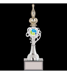 ODAK KUPA - Figürlü Kupalar - Bowling / Labut Figürlü Kupalar FG-034 B - 33 cm