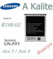 Samsung  UyumluGalaxy ACE 3 ACE 4 B100EA A Kalite Yedek Batarya