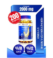 Maxigal Omega-3 Balık Yağı 200 Kapsül