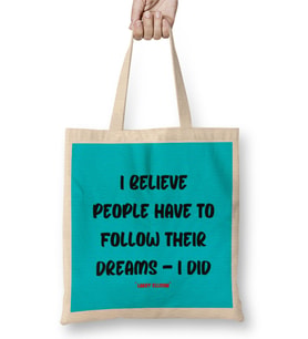 Larry Ellison Quotes - Entrepreneurs Motivation İnspiration Success Work Gifts Bez Çanta Uzun Saplı