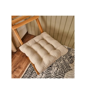 Soft Sandalye Minderi - Bej - 45x45 cm