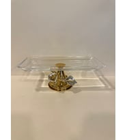 METAL AYAKLI DİKDÖRTGEN SUNUM TABAĞI