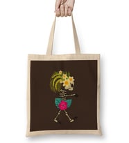 Bones And Botany Gift Lover Bez Çanta Uzun Saplı