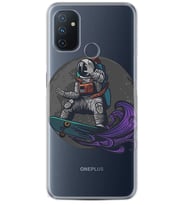 Kılıfland One Plus Nord N10 Kılıf Silikon Resimli Kapak Astronaut Surf Stok 852