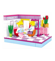 Ausini-Asya Bricks 24411, Fairyland 146 Parça Kuaför Salonu Lego Seti