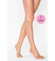 3 Adet Süper Ince 15 den Mat Pantolon Çorabı Bronz mudanis penti