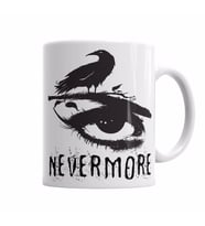 Nevermore  Edgar Allan Poe  Kupa Bardak Porselen