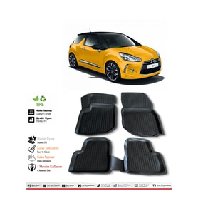 DS3 Crossback 2024 Model 4D Havuzlu Paspas