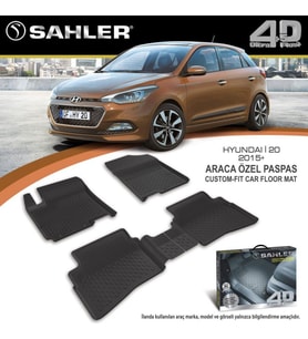 Hyundai i20 Havuzlu Paspas 4,5D Sahler 2015 Sonrası