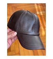 %100 Hakiki Deri Spor Şapka