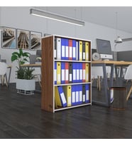 Kenzlife klasörlük raflı ilkutay cvz 105*80*30 kitaplık ofis arkalıksız