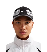 Nike Club Structured OG Flame Cap Black Unisex Şapka Siyah