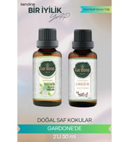 Yasemin + Orkide ( Oda Kokusu Aroma Terapi Buhurdanlık / Difüzör Yağı ) Set 2 Adet x 30 ML