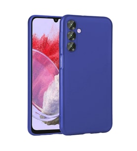 Samsung Galaxy M34 5G Uyumlu Kılıf Zore Premier Silikon Kapak (SAKS MAVI)