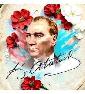ATATÜRK TEMALI, 24 FARKLI RESİM İLE AHŞAP TAKI VE SAKLAMA KUTULARI, CAM ÜZERİNE LAZER ÇİZİM, DEKORATİF KUTU