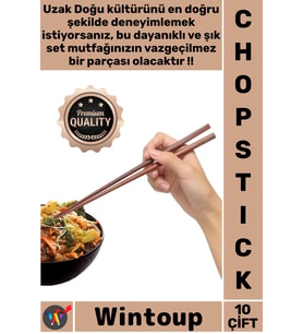 #Chopstick Bambu Ahşap Uzak Doğu Asya Mutfağı Sushi Şık Kaliteli Dayanıklı Çin Çubukları Chopsticks