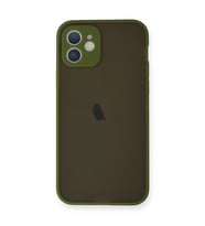 Apple İphone 12 Mini Kılıf Montreal Silikon Kapak - Açık Yeşil