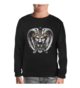 Satyricon Siyah Çocuk Sweatshirt