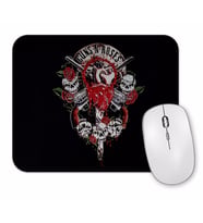 Gunsn Roses Mouse Pad