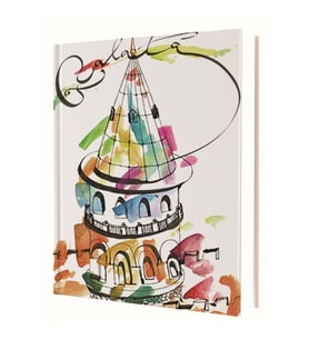 DEFFTER FANTASTIC İSTANBUL / GALATA TOWER 14x20 SERT KAPAK 96 YP. ÇİZGİLİ DEFTER