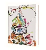 DEFFTER FANTASTIC İSTANBUL / GALATA TOWER 14x20 SERT KAPAK 96 YP. ÇİZGİLİ DEFTER