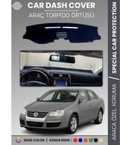 VOLKSWAGEN JETTA (2007-2011) Torpido Örtüsü Ön Göğüs Koruma Tam Uyum Çatlamayı Önler