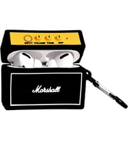 AirPods Pro 3. Nesil Uyumlu Figürlü Darbe Emici ve Koruyucu Silikon Kulaklık Kılıfı (Retro Hoparlör)