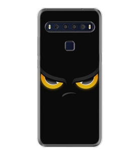 TCL 10L 10 Plus 10SE 20E 20SE 30SE L7 Kılıf Desemli Silikon Black Eyes 1644
