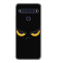 TCL 10L 10 Plus 10SE 20E 20SE 30SE L7 Kılıf Desemli Silikon Black Eyes 1644