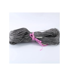 Koyu Gri Renk Çile Kağıt İp Çanta Ipi Supla Ipi No:53 - (550-600 gr)