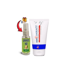 Hemo Therapy: 1 Adet>İskoç Karaağaç Özlü An.al Bakım Kremi 50 ml + Çörekotu Yağı