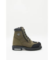 Harley Davidson Renshaw Olive Crazy Deri Erkek Bot