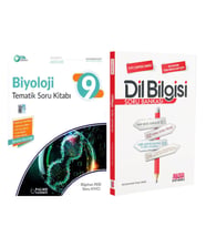 Palme 9.Sınıf Biyoloji ve AKM Dil Bilgisi Soru Bankası Seti 2 Kitap